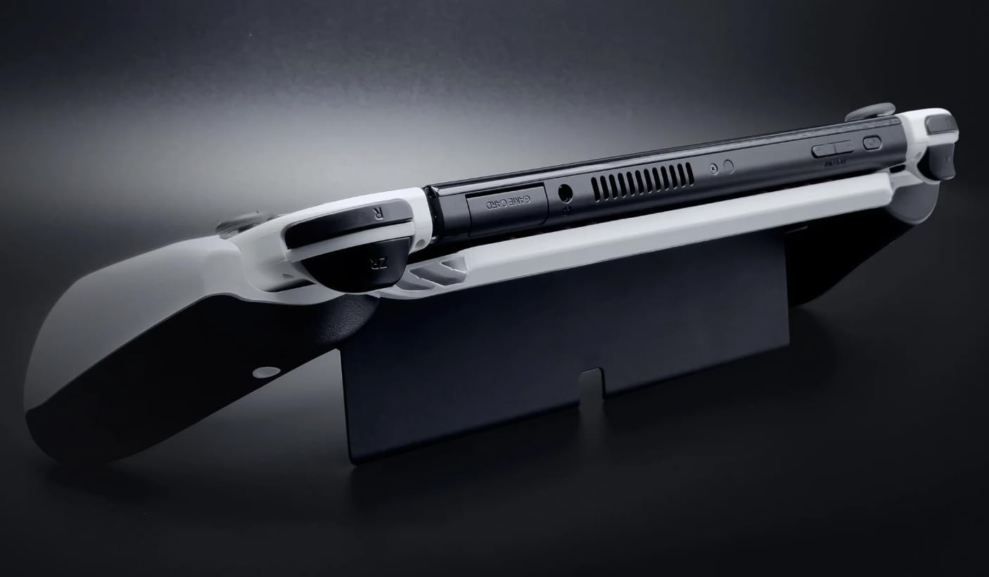 Satisfye - Zengrip Ronin White Grip, a Dockable Switch Grip Compatible with Nintendo Switch - Comfortable & Ergonomic Grip, Joy Con & Switch Control. #1 Switch Accessories Designed for Gamers (White)