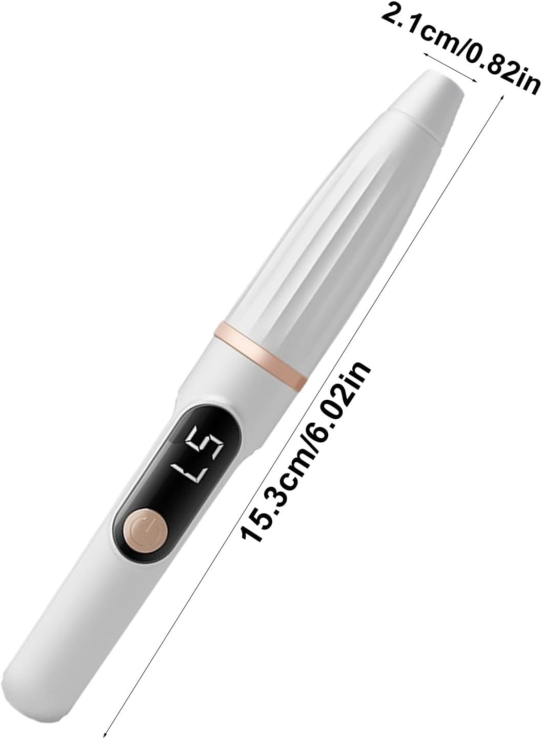 Electric Filer for Nail | Manicure Drill Nail Electric File,Rechargeable Grinder with Replacement Parts, Digital Display Manicure Tools for Polishing Removing image number 3