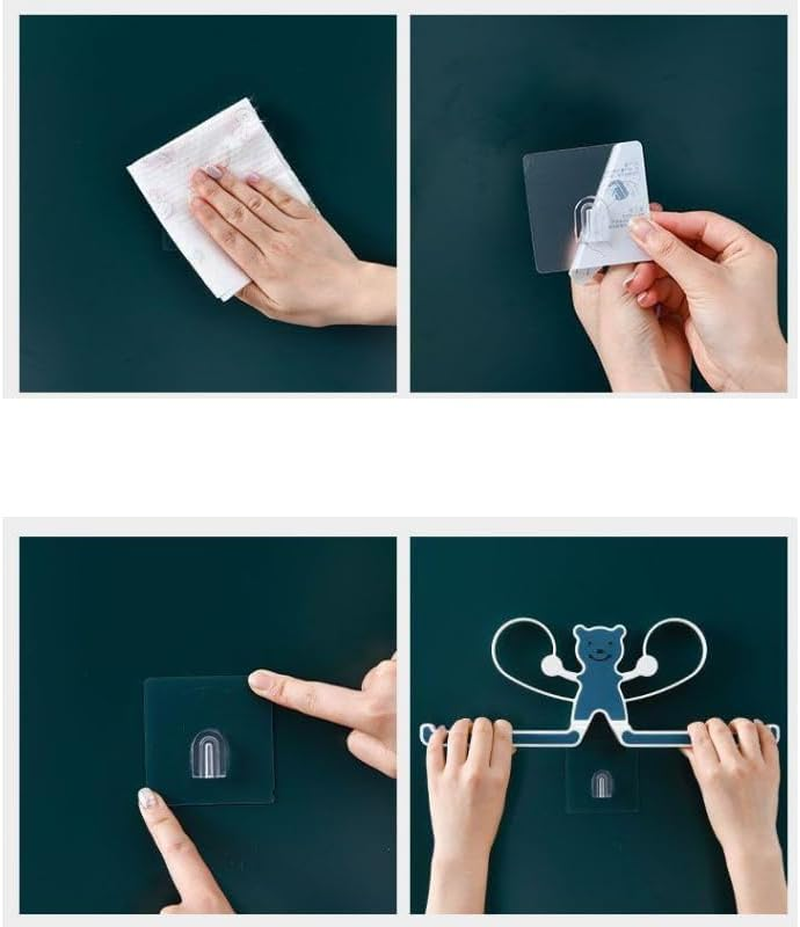 LAKYMIE Jewellery Organizer Necklace Holder Hair Bands Holder Wall Mounted Headband Holder Cute Bear Hair Accessories Organiser