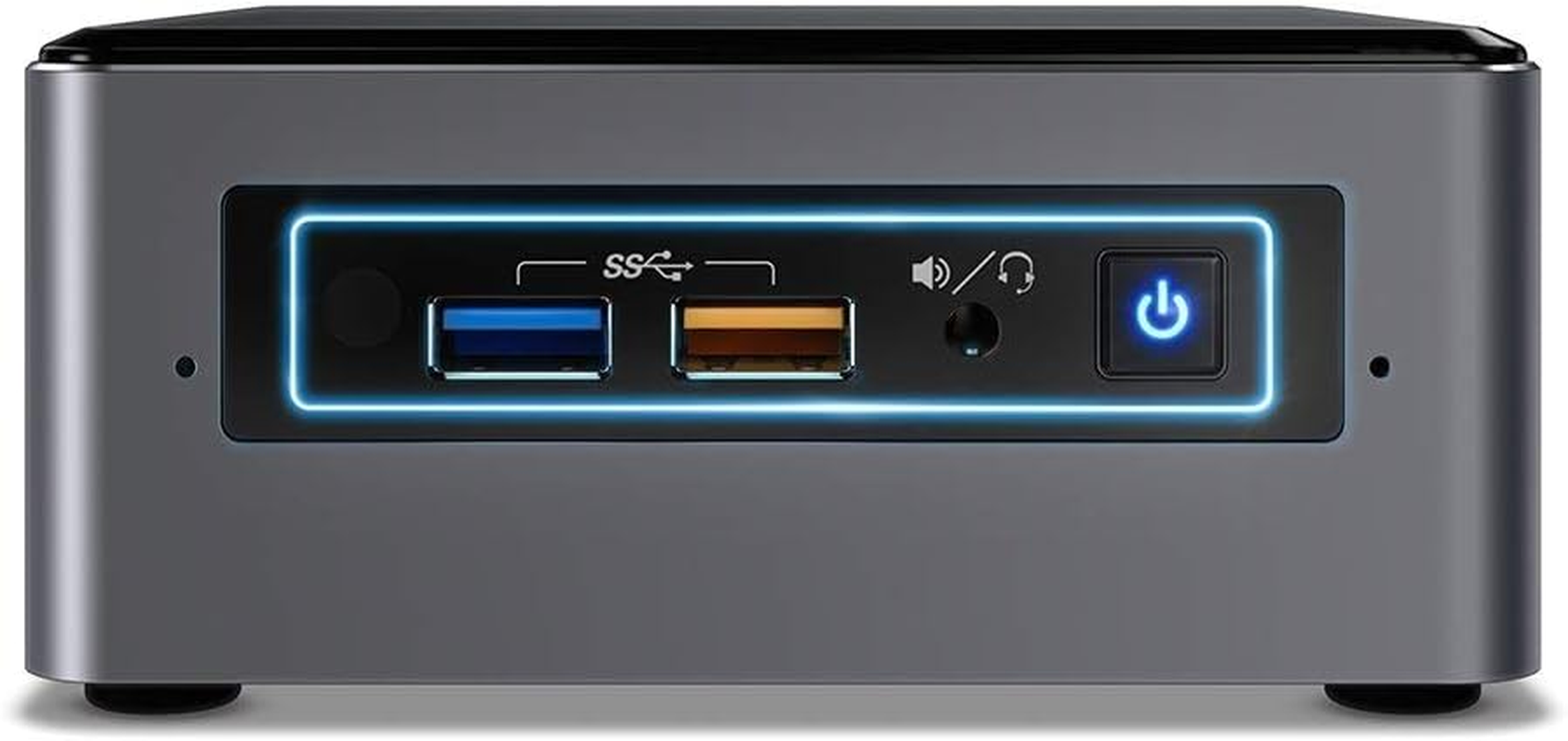 Intel NUC I3-8109U 3.6Ghz 2Xddr4 SODIMM M.2 Pcie SSD HDMI USB-C (DP1.2) 3Xdisplays Gbe LAN Wifi BT 6Xusb No AC Cord
