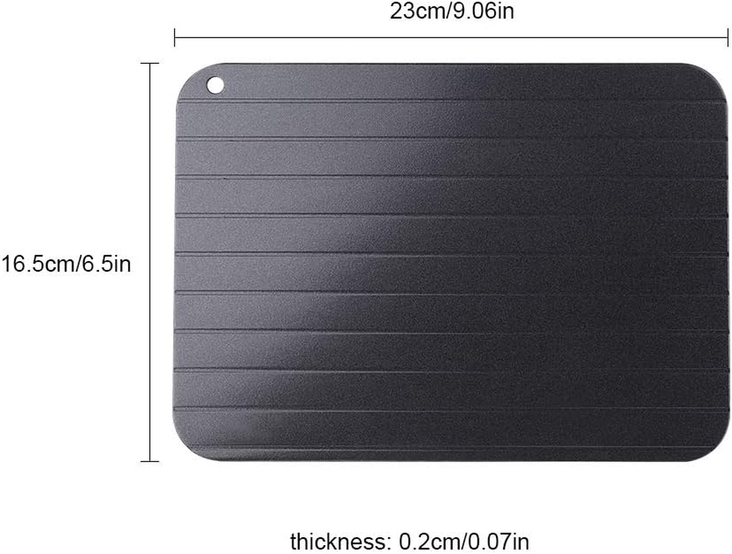 Meat Defroster Tray, Defrosting Tray, 23 * 16.5 * 0.2Cm for Meat Food Home Kitchen image number 5