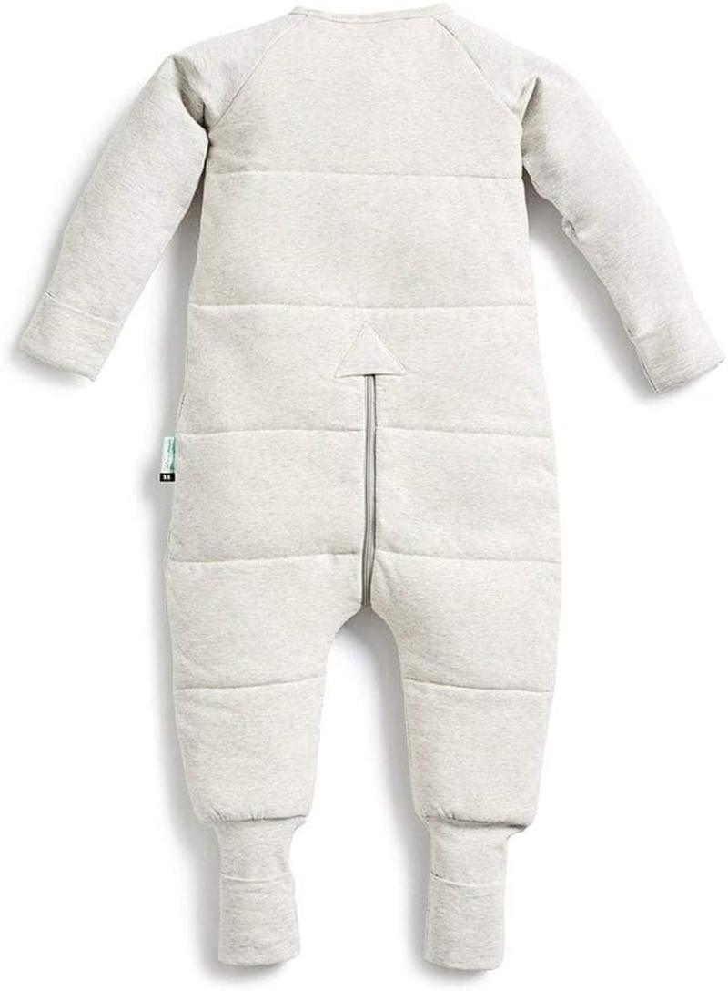 Ergopouch 3.5 TOG Sleep Onesie &ndash; 12&ndash;24 Months &ndash; Grey Marle Print &ndash; Organic Cotton Sleeping Bag Alternative for Infants and Toddlers.