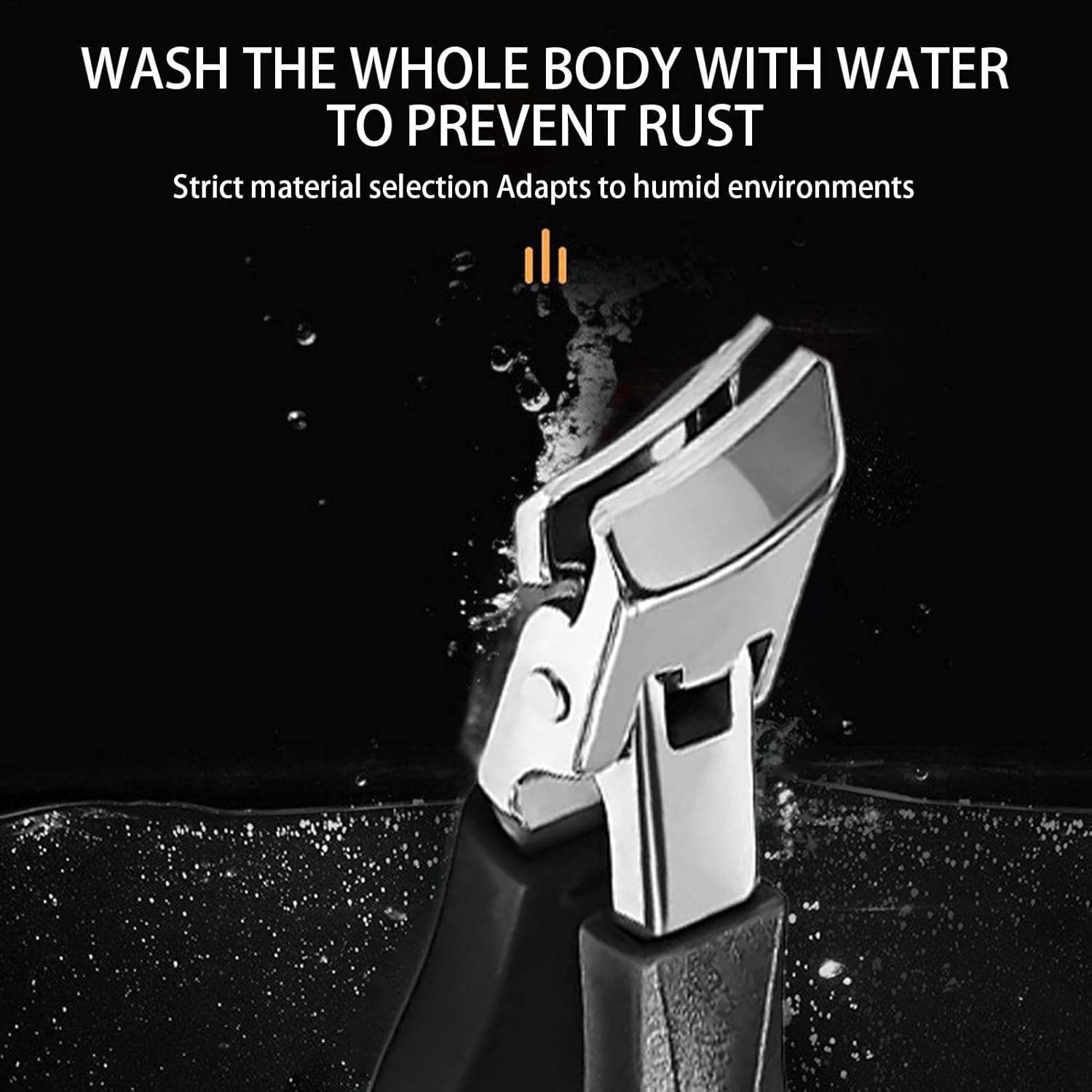 Nail Scissors Anti-Splash - Heavy Duty Toenail Fingernail Scissors | Manicure Pedicure Equipment Anti-Splash Women Men Nails Tools for Business Trip, Dorm image number 6