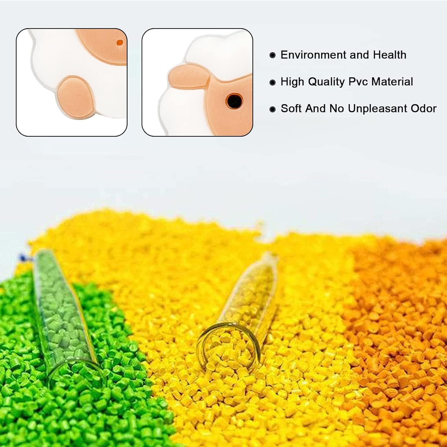 10 Pcs Knitting Needle Stoppers, Knitting Needle Point Protectors Cute (Sheep) Knitting Supplies Fit Size 6-9 (4.0Mm-5.5Mm) Needles, Knitting Crochet Supplies,Caps image number 2