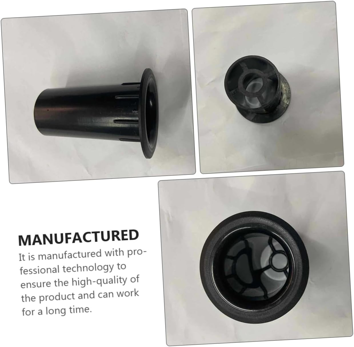 PHENOFICE 20Pcs Speaker Air Outlet Bass Reflex Port Tubes Plastic Woofer Box Replacement Parts for Home Audio Subwoofer Sound System Enhancer