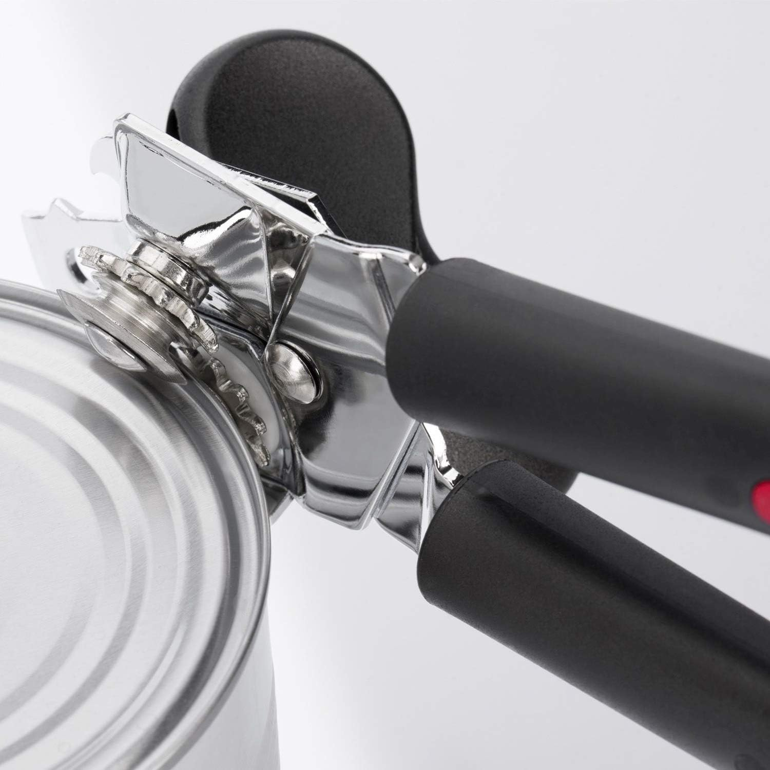 Westmark 29402270 Tongs Can Opener with Bottle and Lid Lifter, Length: 8.2 Inch, Steel/Plastic, Gallant, Black/Red image number 5