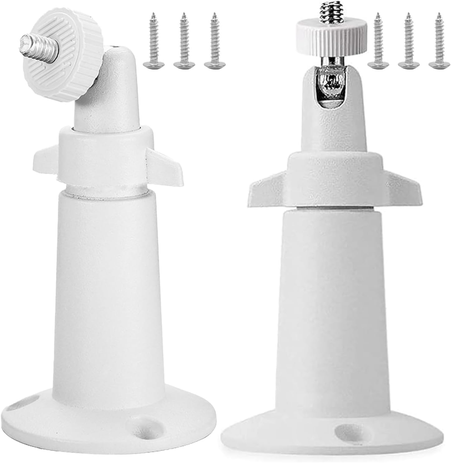 GIOD 2-Pack Camera Wall Mount Bracket, 360&deg; Adjustable Aluminum Mount Compatible with Arlo Pro 2/3/Ultra, Universal 1/4" Screw image number 4