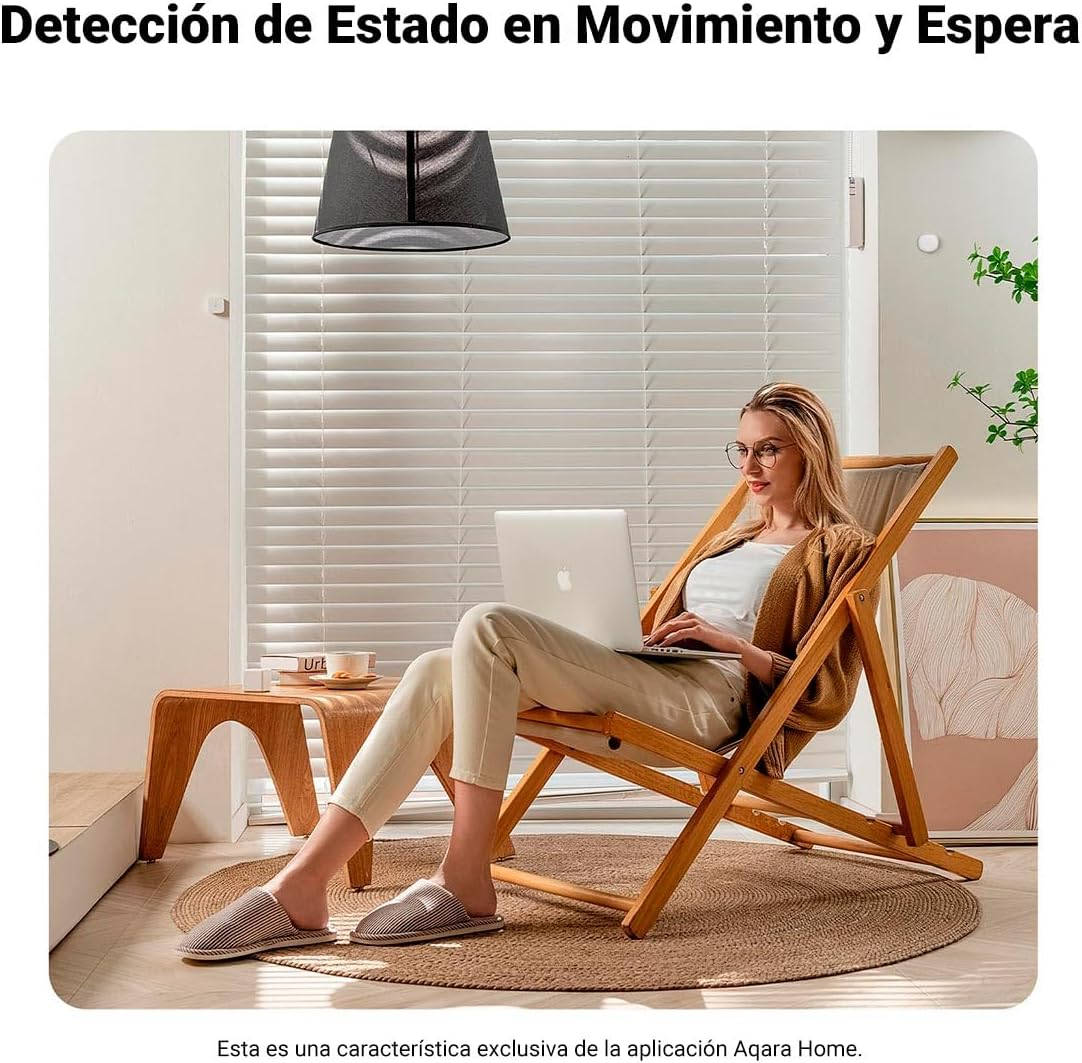 Aqara Zigbee Presence Sensor FP1E with Matter, Requires Aqara Zigbee 3.0 HUB, Mmwave Radar Wired Motion Sensor, AI Spatial Learning, Supports Homekit, Alexa, Google Home image number 5