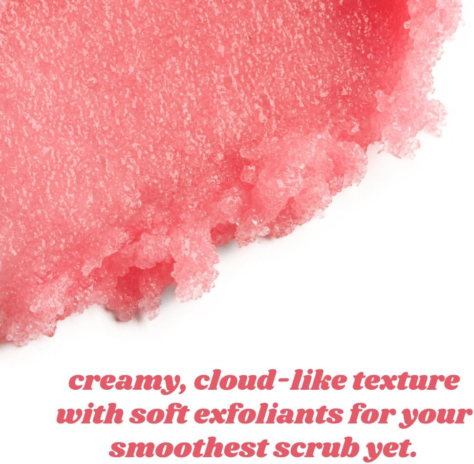 Raspberry & Vanilla Body Scrub 350G | with Shea Butter & Jojoba Oil | Gently Buffs, Soothes & Protects | Reveals Smooth, Soft & Glowing Skin | Vegan image number 6