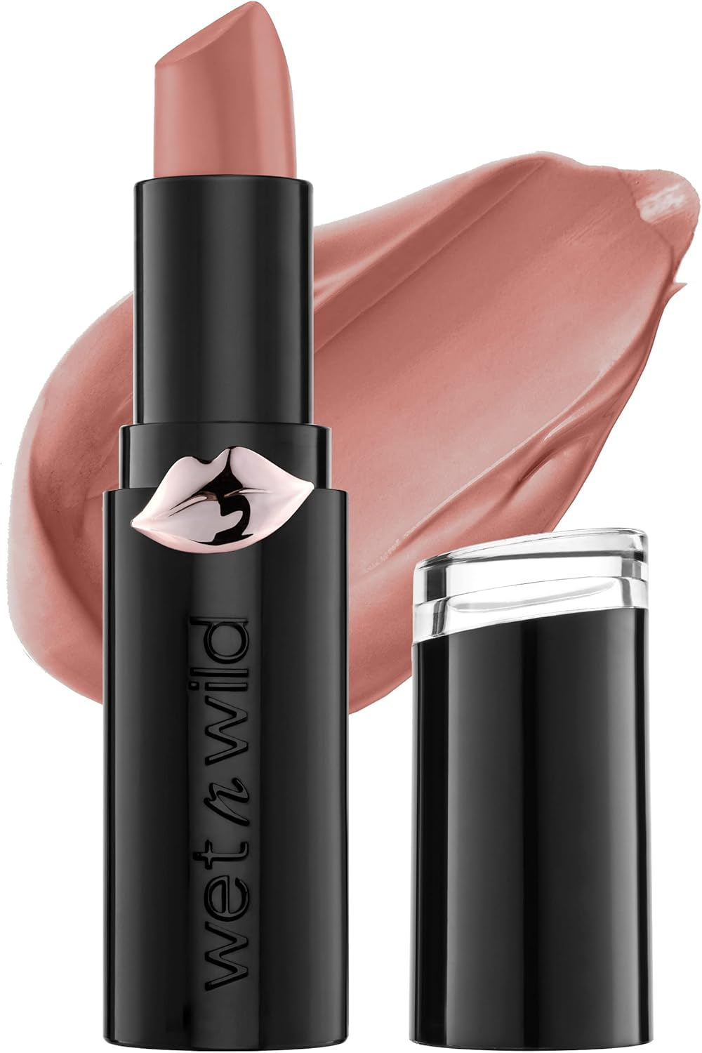 Wet N Wild Mega Last Matte Lip Color, Semi Matte Hyaluronic Acid Infused, Long Lasting Full Coverage for a Nourishing Pout, Cruelty-Free & Vegan - Cinnamon Spice