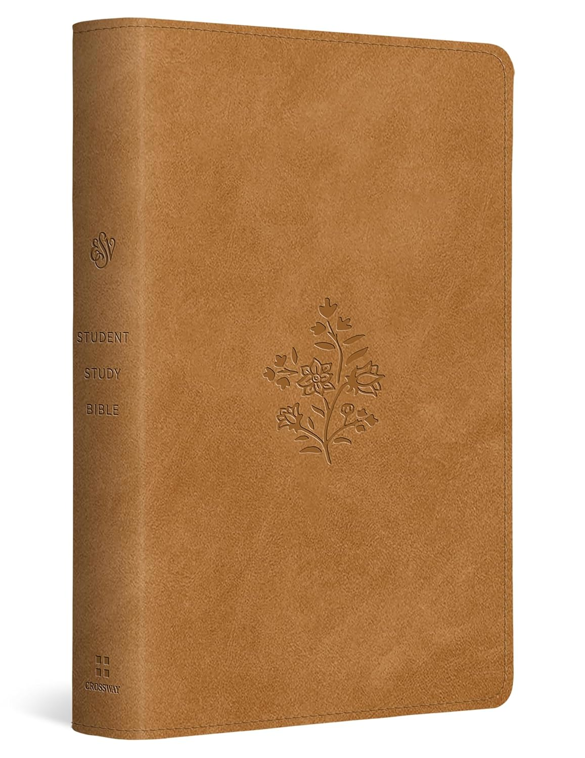 ESV Student Study Bible (Trutone, Nubuck Caramel, Wildflower Design) image number 1