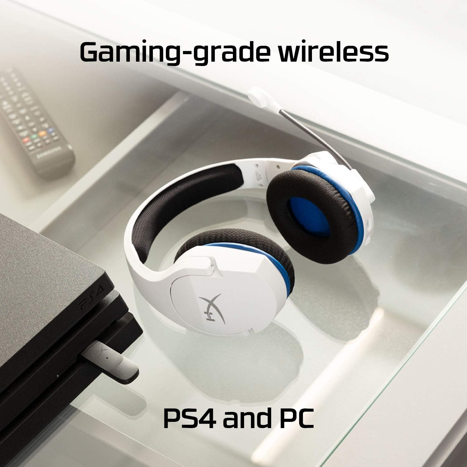 Hyperx Cloud Stinger Core - Wireless Lightweight Gaming Headset for PS4, PS5, and PC - White image number 3