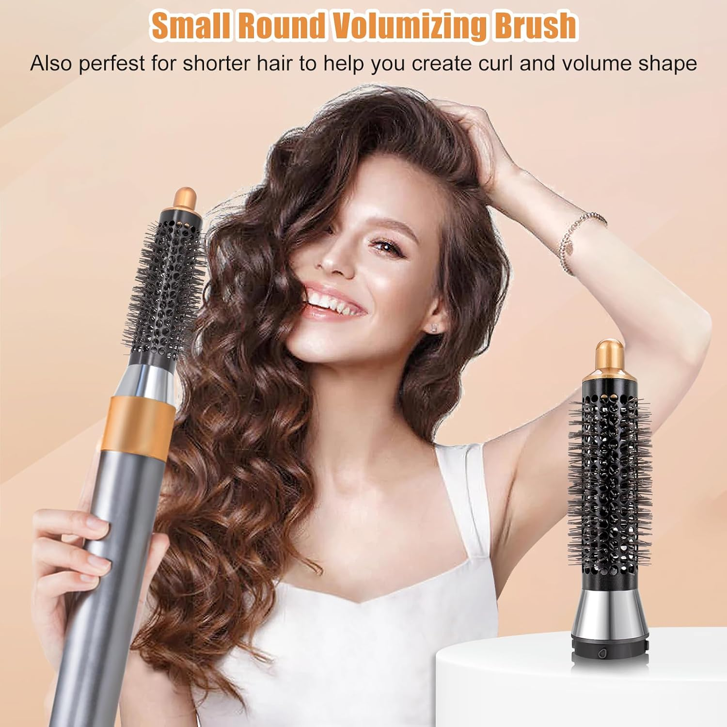Chuancheng 20Mm Small round Volumizing Brush Attachment for Dyson Airwrap HS01/HS05 Hair Styler Accessories image number 5