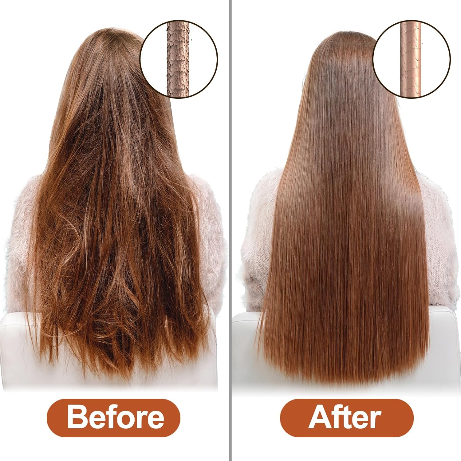 Heat Cap for Deep Conditioning, Adjustable Temperature Hair Steamer Speeds Drying Time - 10-Level Quick Heating, Great for Hair Treatment at Home