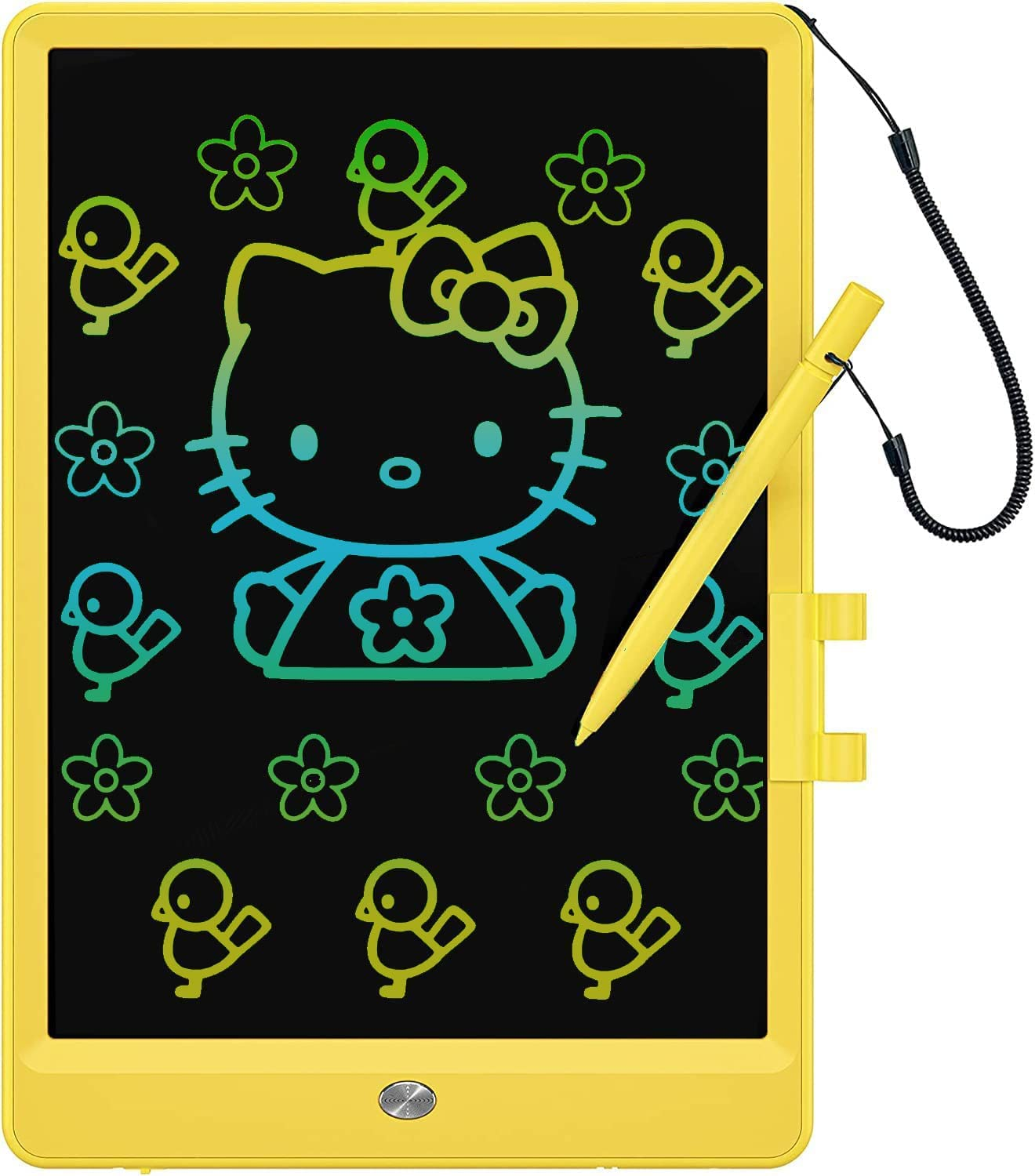 LCD Writing Tablet for Kids,10 Inch Digital Screen Drawing Pad Writing Pad,Colorful and Erasable Electronic Drawing Writing Pads (Purple&Green)