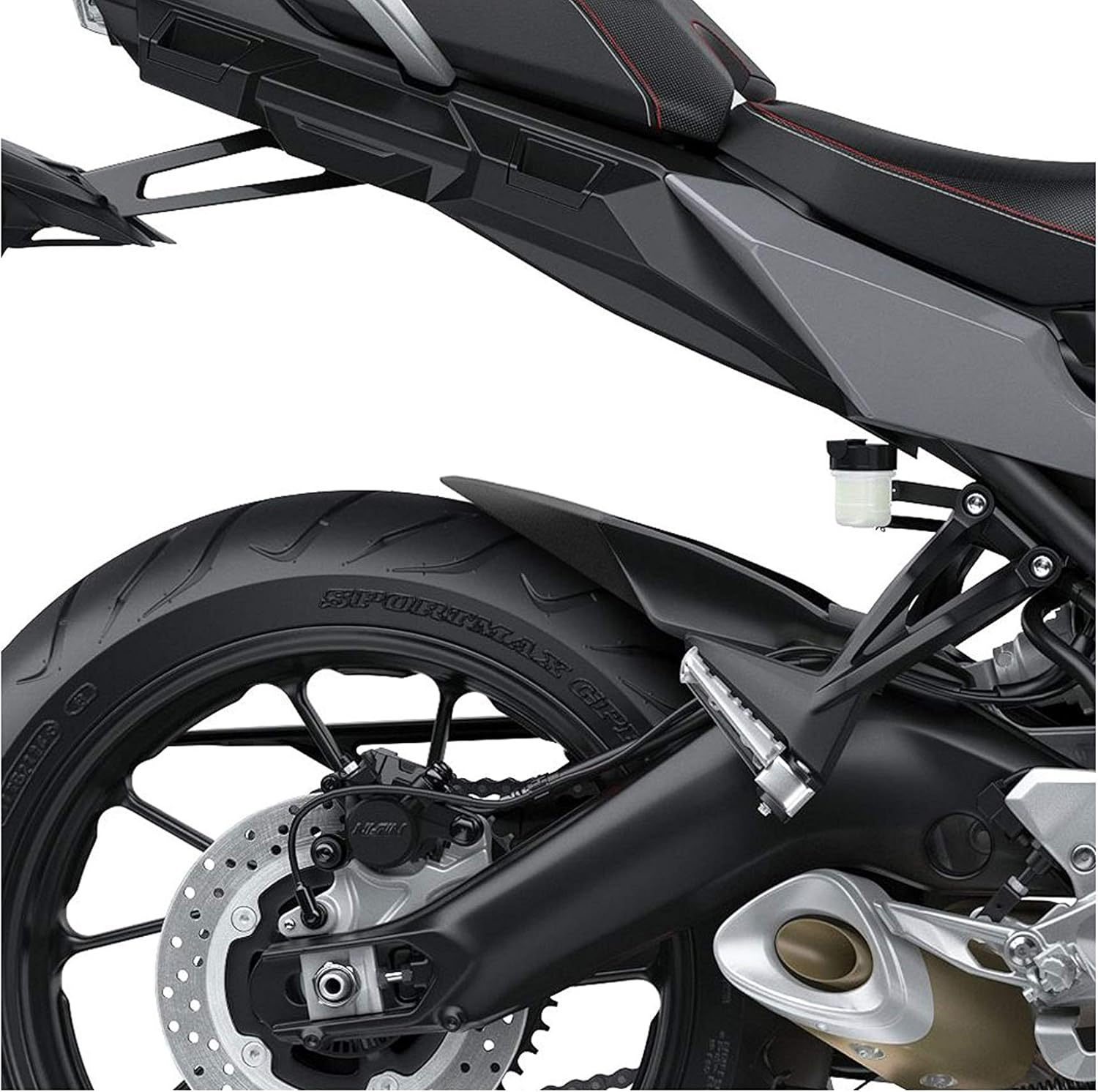Rear Fender Extension Puig 0016J for Yamaha MT-09 Tracer/Gt 18'-19' image number 1