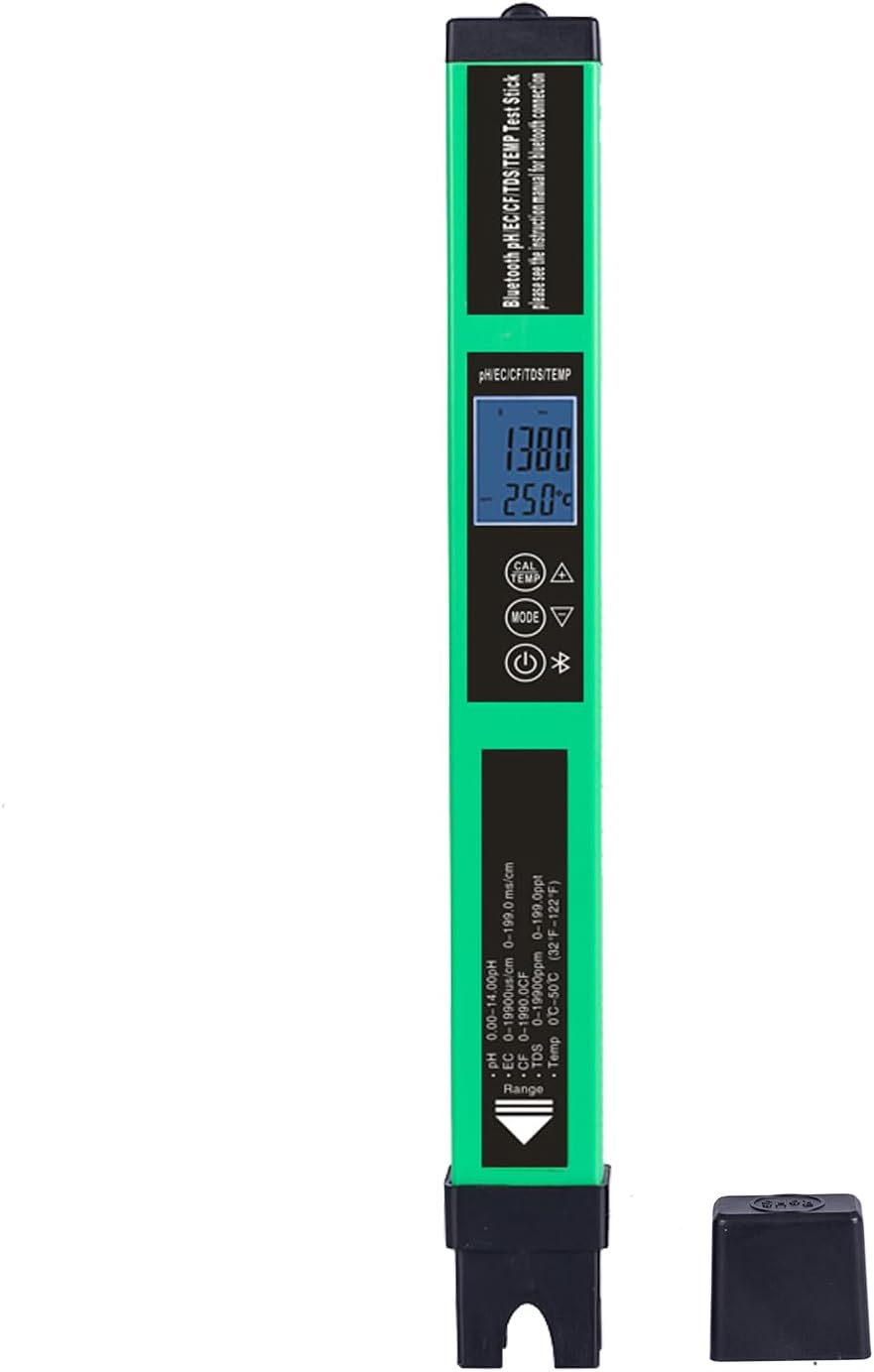 Namolit 5-In-1 Digital Ph Meter Water Quality Tester Smart BT Ph/Ec/Tds/Cf/Temp Tester for Drinking Water Hydroponics Aquarium image number 4