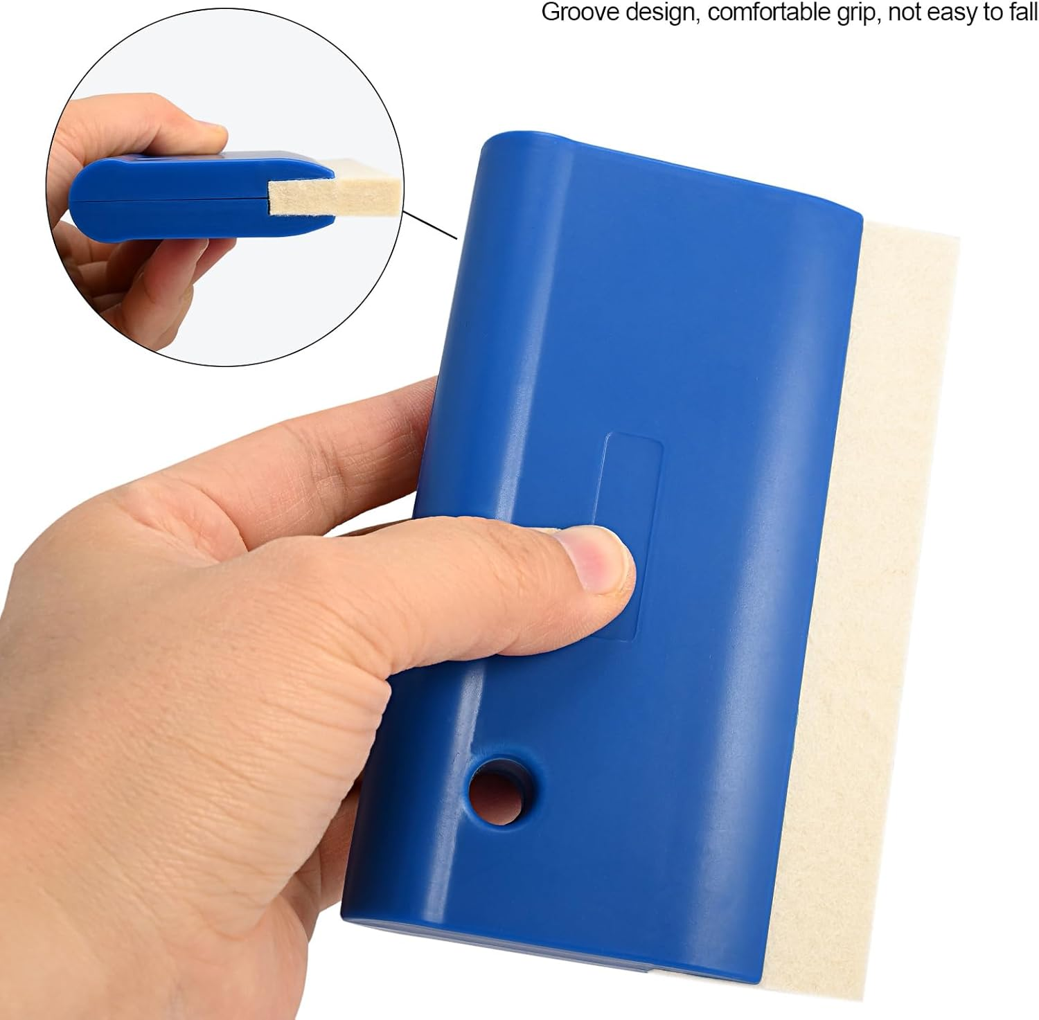 Window Cleaning Equipment, Window Squeegee, Windscreen Cleaner, Tint Squeeze, Vehicle Wrapping Squeegee, Portable Tinting Tools Scraper for Automotive Glass, Shower, Door and Bathroom image number 4