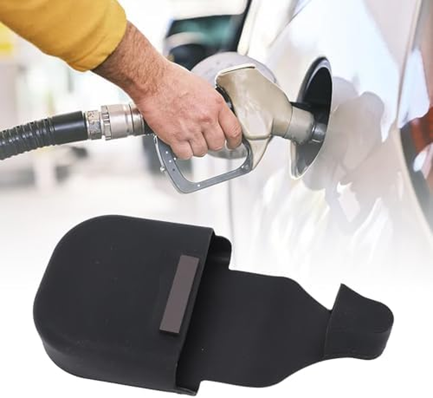 Gernie Black Reusable Silicone Fuel Glove with Magnetic Attachment, One Size, Protects Hands from Filthy Gas Pump Handles and Keypads image number 6