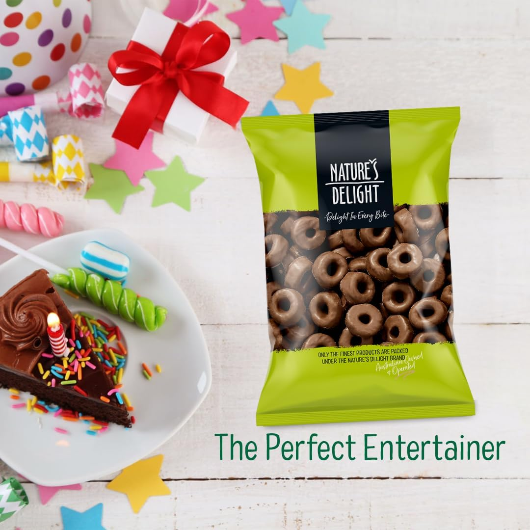 Natures Delight Aniseed Rings Chocolate 300 G image number 6