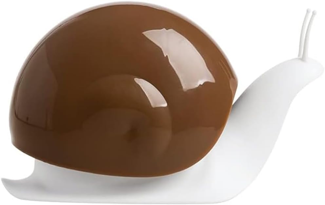 AIMALL Cartoon Snail-Shape Dispenser for Lotion, Hand Soap, Shampoo &ndash; Decorative Bathroom Accessory with Press Pump &ndash; 6.88X2.83X4.33 Inches