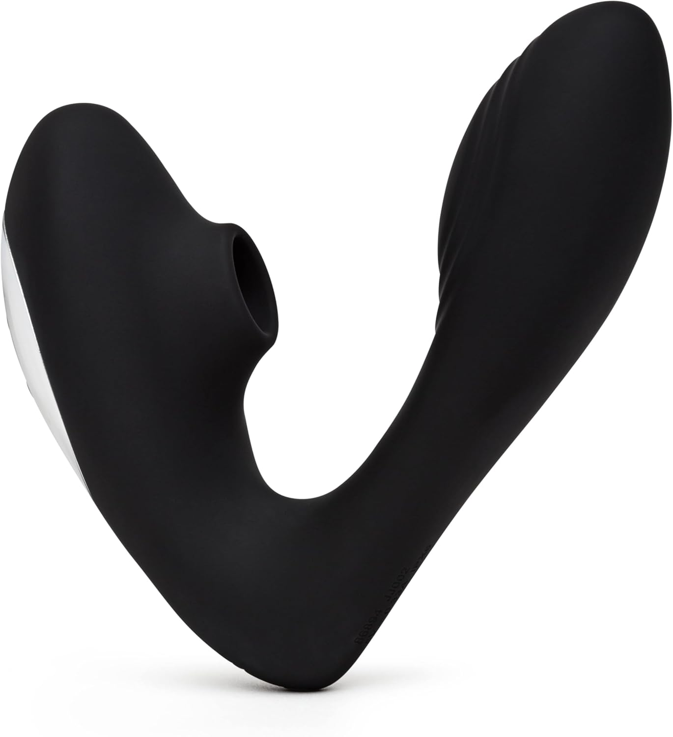 Lovehoney Indulge Stroking Clit Sucker Sex Toy | Clitoris & G Spot Stimulator Vibrator for Women | Vibrating Finger Massager Adult Sex Toy | Suction Dildo Vibrator Clitoral G Spot Stimulation | Black image number 3