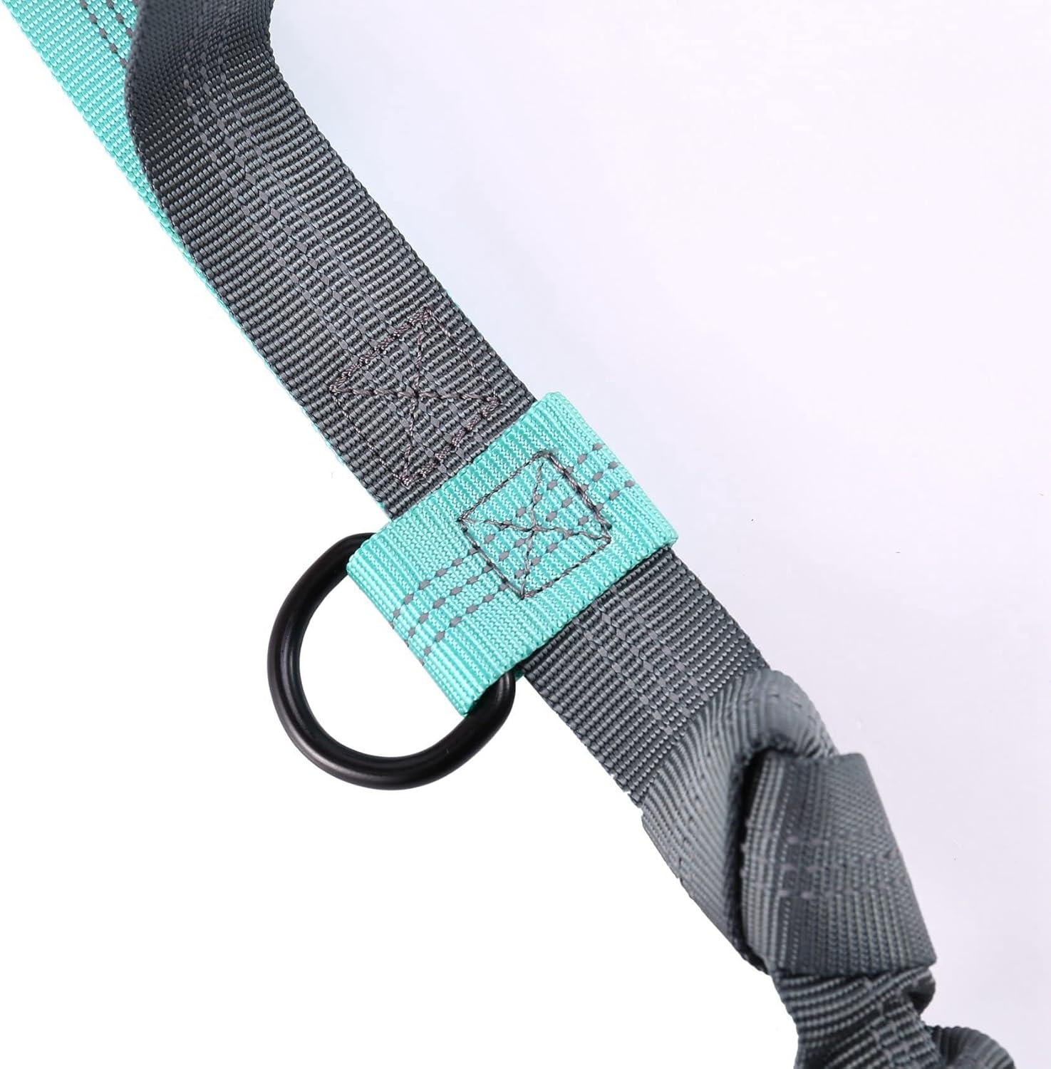 Voniecop 2X Hands Waist Dog Leash with Dual Bungees, Free Control for up to 150 Lbs, Durable Dual-Handle Bungee Leash image number 2