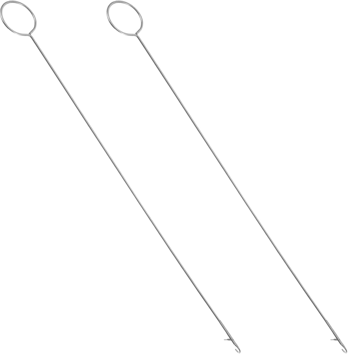 SEWACC 2Pcs Sewing Loop Sewing Accessories and Supplies Sewing Strap Turner inside Out Belts Loop Turner Home Craft Sewing Tool Turner Tool Turner Sewing Crochet Hook Knitting Accessories image number 3