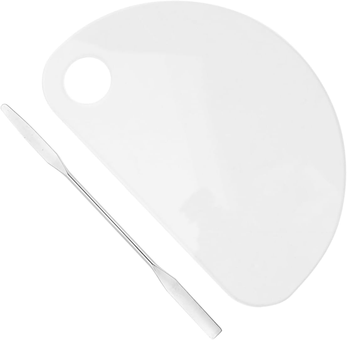 Beavorty Acrylic Nail Art Palette Nail Holder for Painting Diy Manicure Tool Quality Stainless Steel for Easy Art image number 6