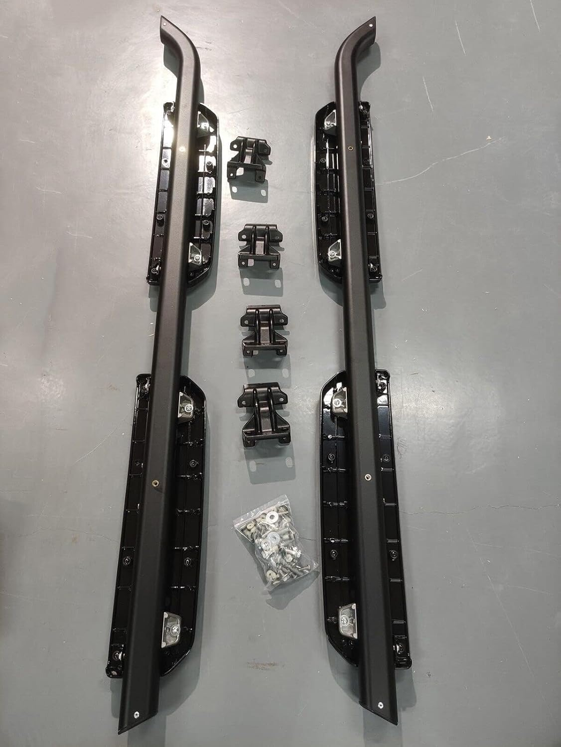 Running Boards Fits for LR Defender 110 130 4Dr 2020 2021 2022 2023 2024 2025 Side Step (No Drilling Required) image number 3