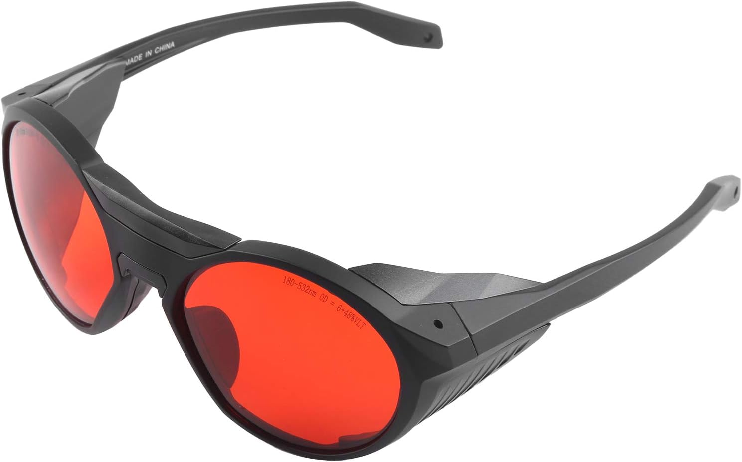 Laser Safety Glasses, Protection Glasses OD6+ Light Absorption for Block Infrared Laser Light image number 1