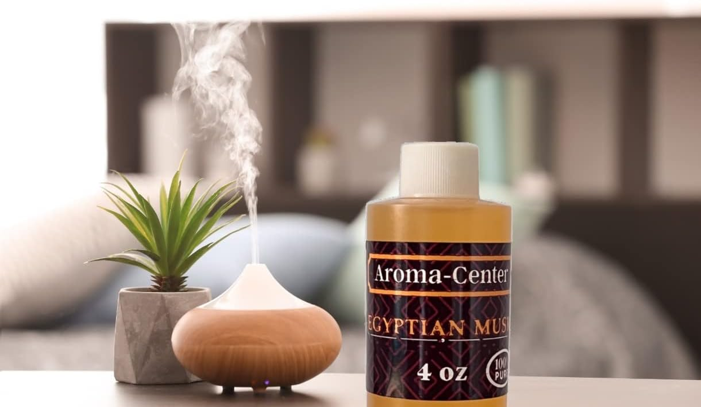 AROMA-CENTER Egyptian Musk Fragrance Body Oil. Scented Fragrance. (4 OZ) image number 5