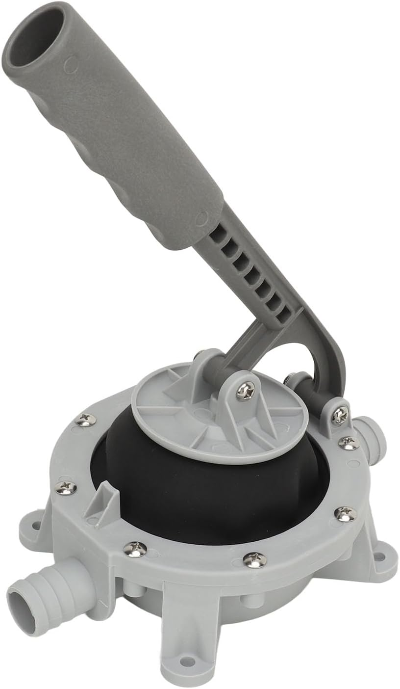 720GPH Diaphragm Manual Bilge Pump with Strong Suction, Manual, Hand, Water Transfer Pump, Lightweight for Boats, Yachts, Kayaks - Self Priming, Durable image number 1