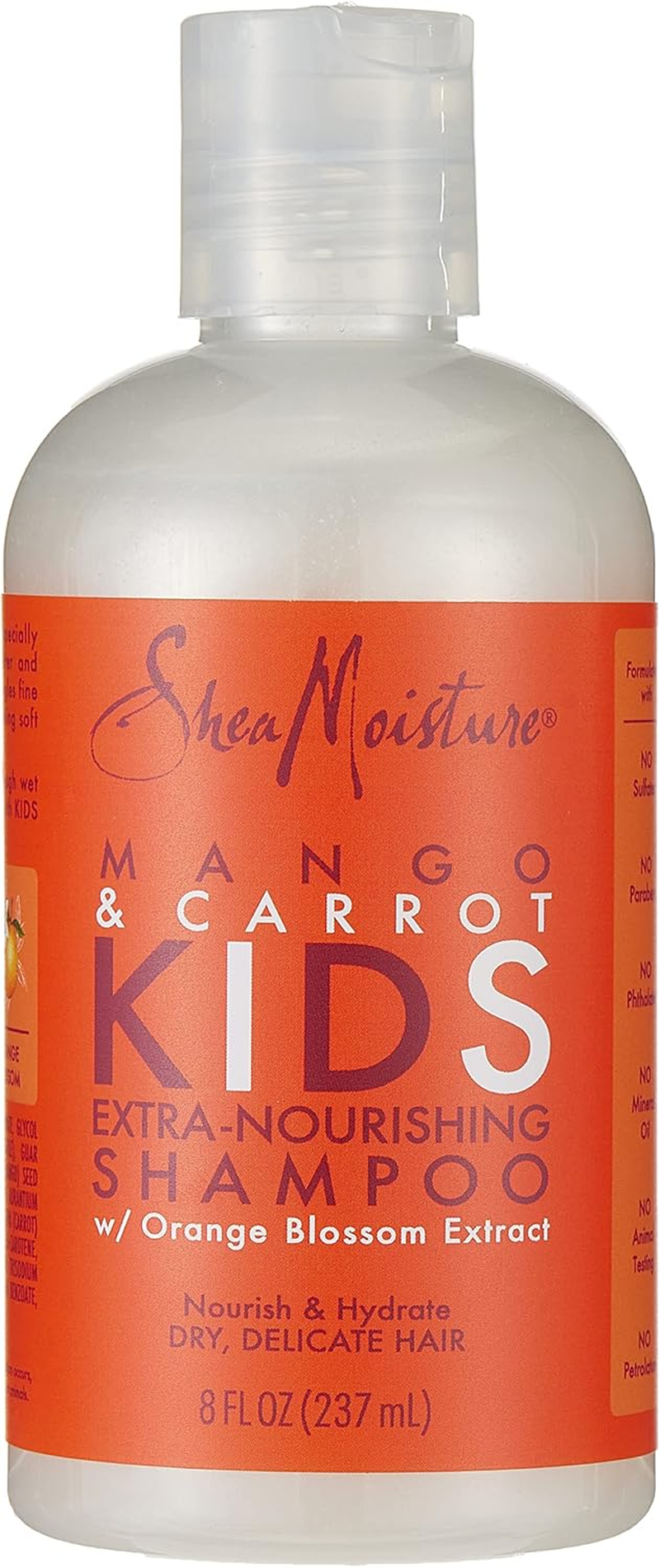 Shea Moisture Kids Shampoo 8 Ounce Mango/Carrot Extra Nourishing (236Ml) (2 Pack) image number 1