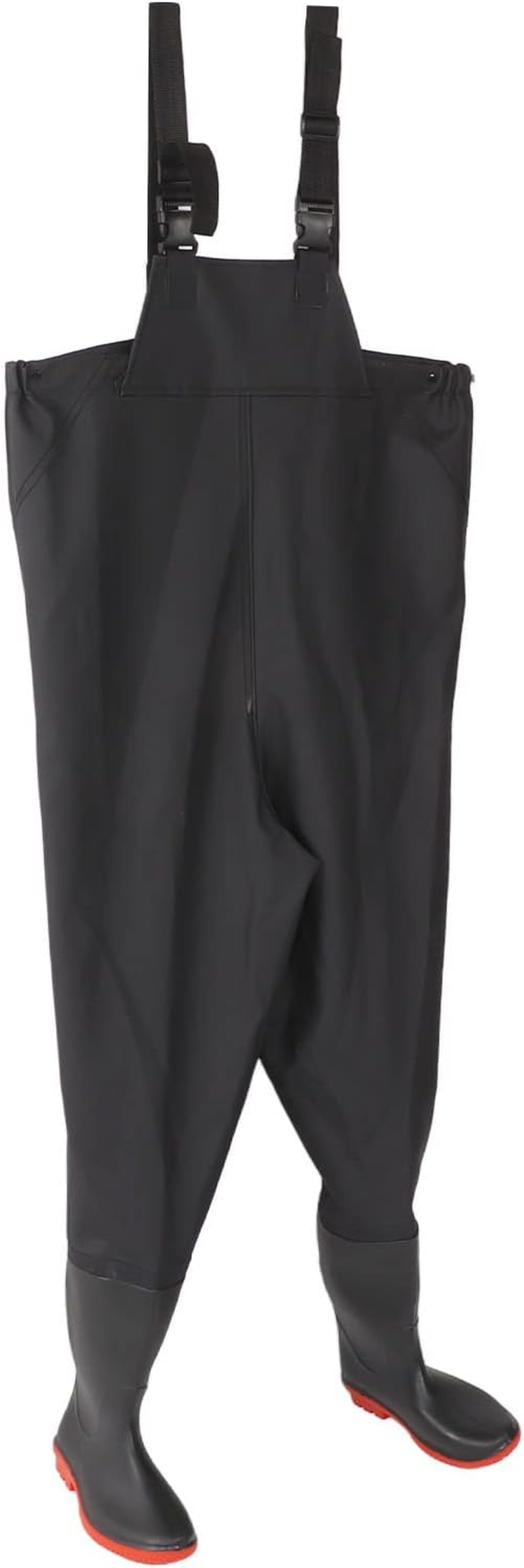 Chest Wading Pants, Soft Absorbent Sealed Stocking Foot Fishing Waders Thick for Outdoor (41 Size) image number 4