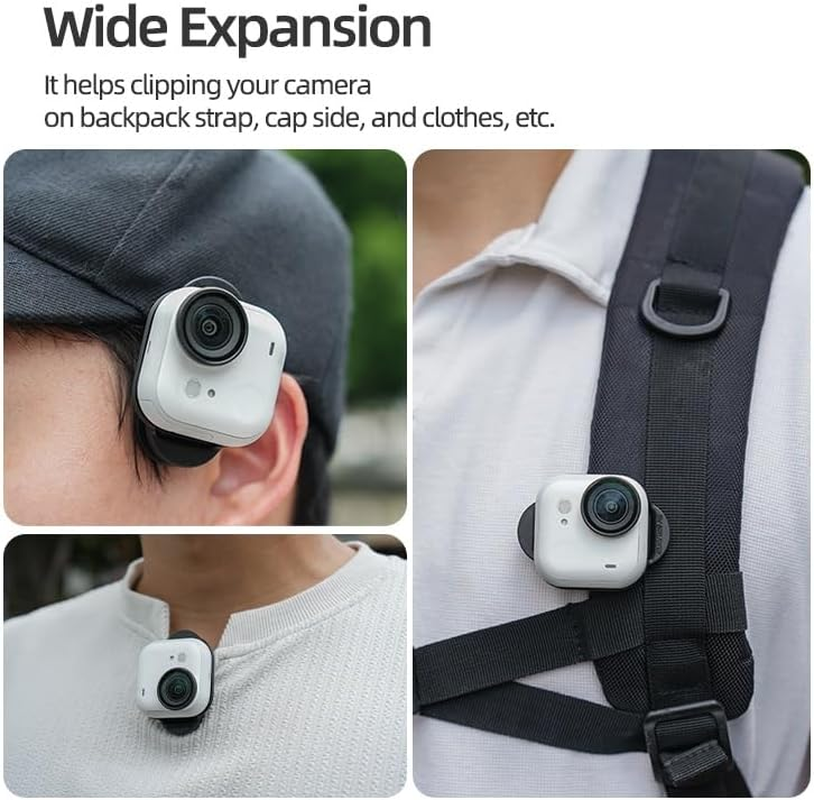 Camgo Sunnylife Magnetic Backpack Clip for Insta360 GO Ultra image number 3