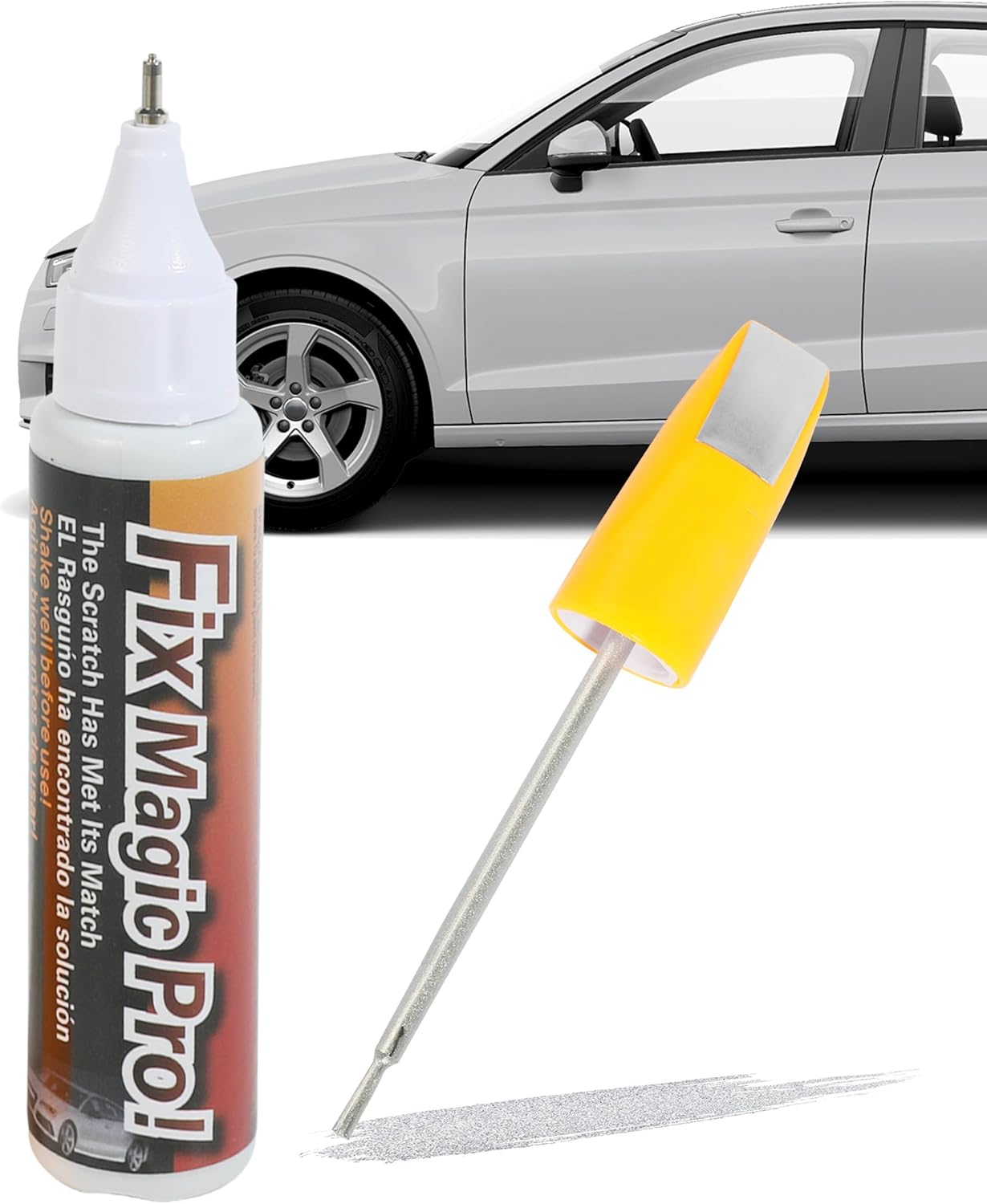 Flaconi Car Scratch Remover, Car Paint Pen, Paint Pen Car, Car Paint Repair, Paint Pen for Car, Car Scratch Pen, Suitable for Scratch Repairs of Most Cars, Motorcycles, Trailers (Black)
