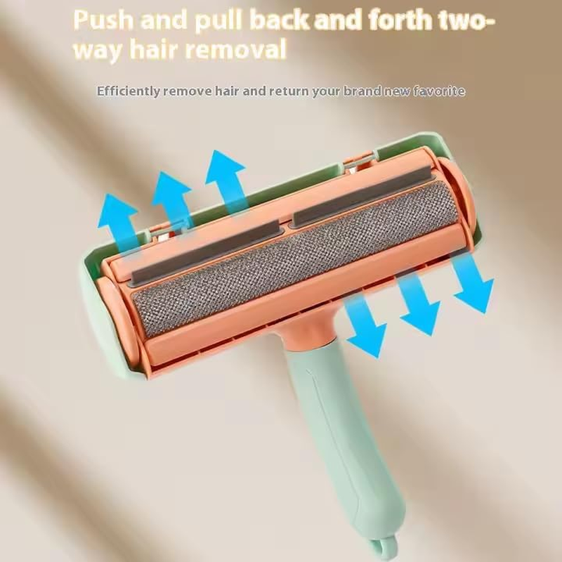 GHOST MONKEY Pet Hair Remover Roller, Dog and Cat Fur Lint Remover Brush Roller, Pet Hair Catcher, Reusable Self-Cleaning for Furniture, Laundry, Bedding