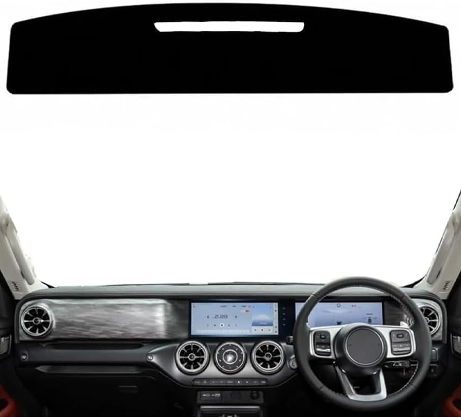 Evervenz Dash Mat for GWM Tank 300 2023 2024 2025 Flannel（Without HUD） Dash Cover Dashboard Cover Tank30001 image number 1