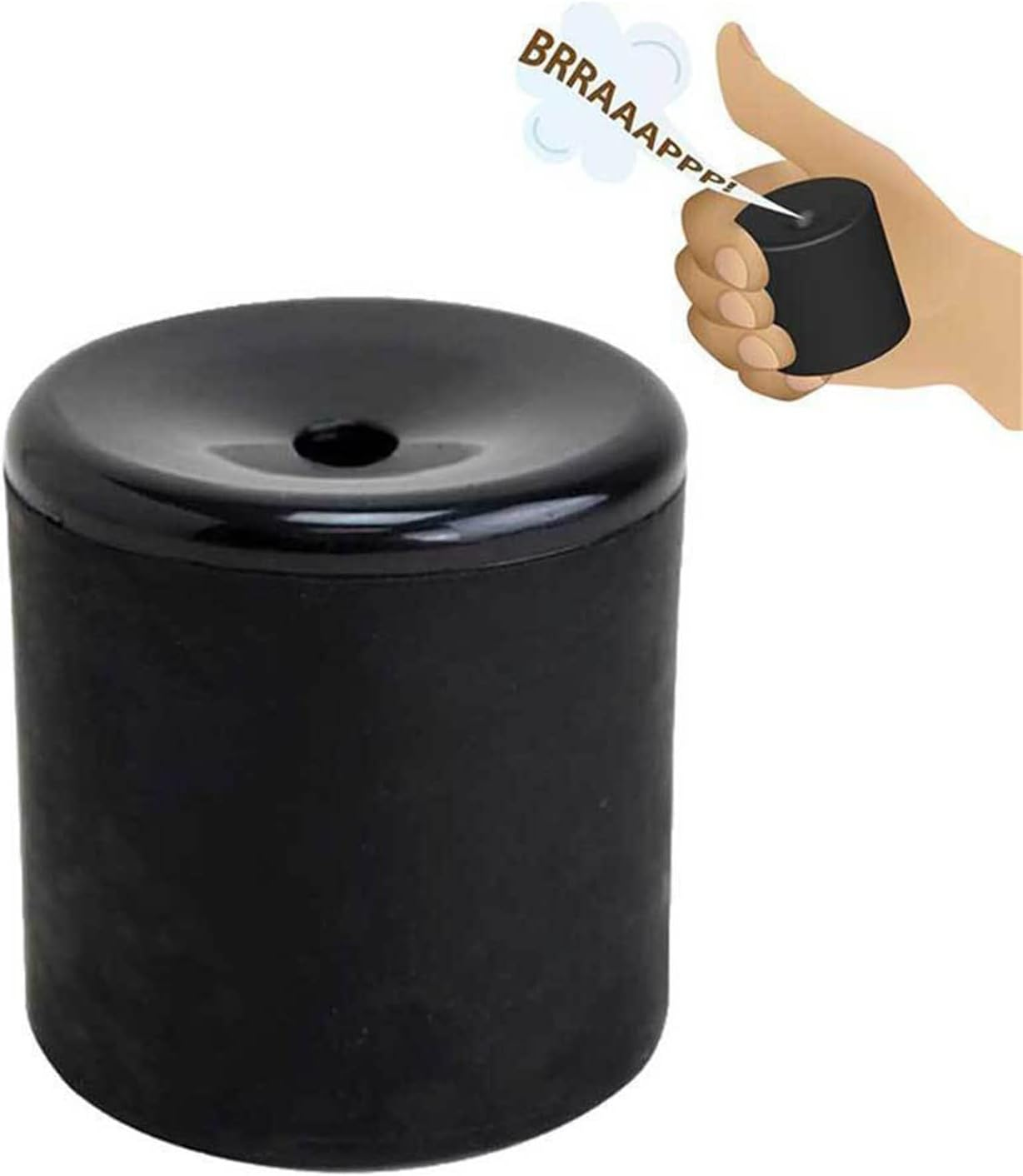 Calsgkspray Black Novelty Squeeze Pooter, Practical Jokes Prank Farting Noise Maker, Fart Machine, Soft Joke Gift Fart Sounds Machine, Prank, Joke and Adults for Party, Birthday image number 6