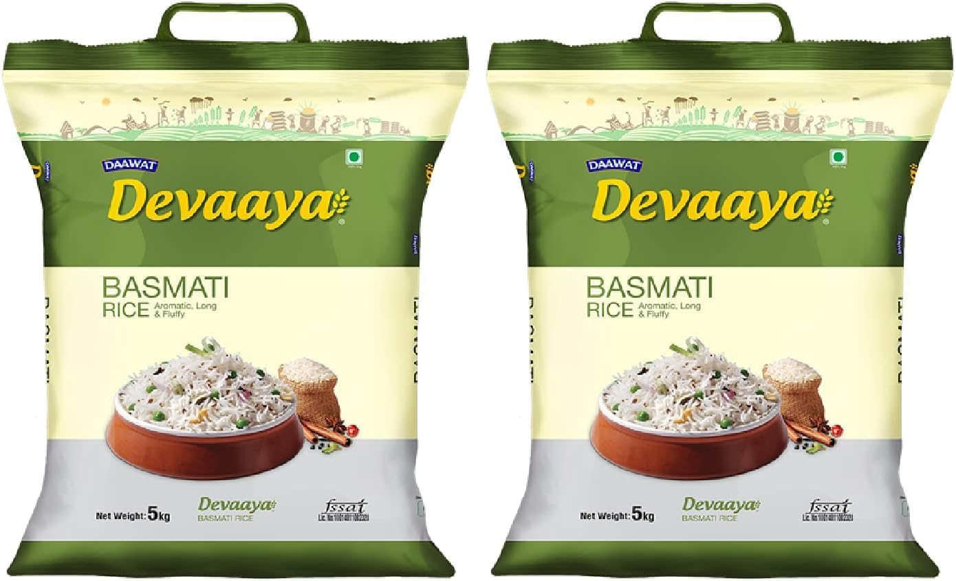 Daawat Devaaya Basmati Rice, 5 Kg (Pack of 1), A1B322 image number 1