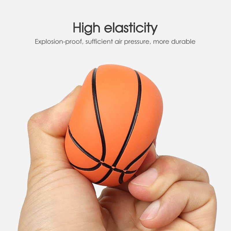 12-24Pcs High Bounce Hand Balls Pack - Rubber Bouncing Ball Set Handballs Set - 12Pcs image number 6