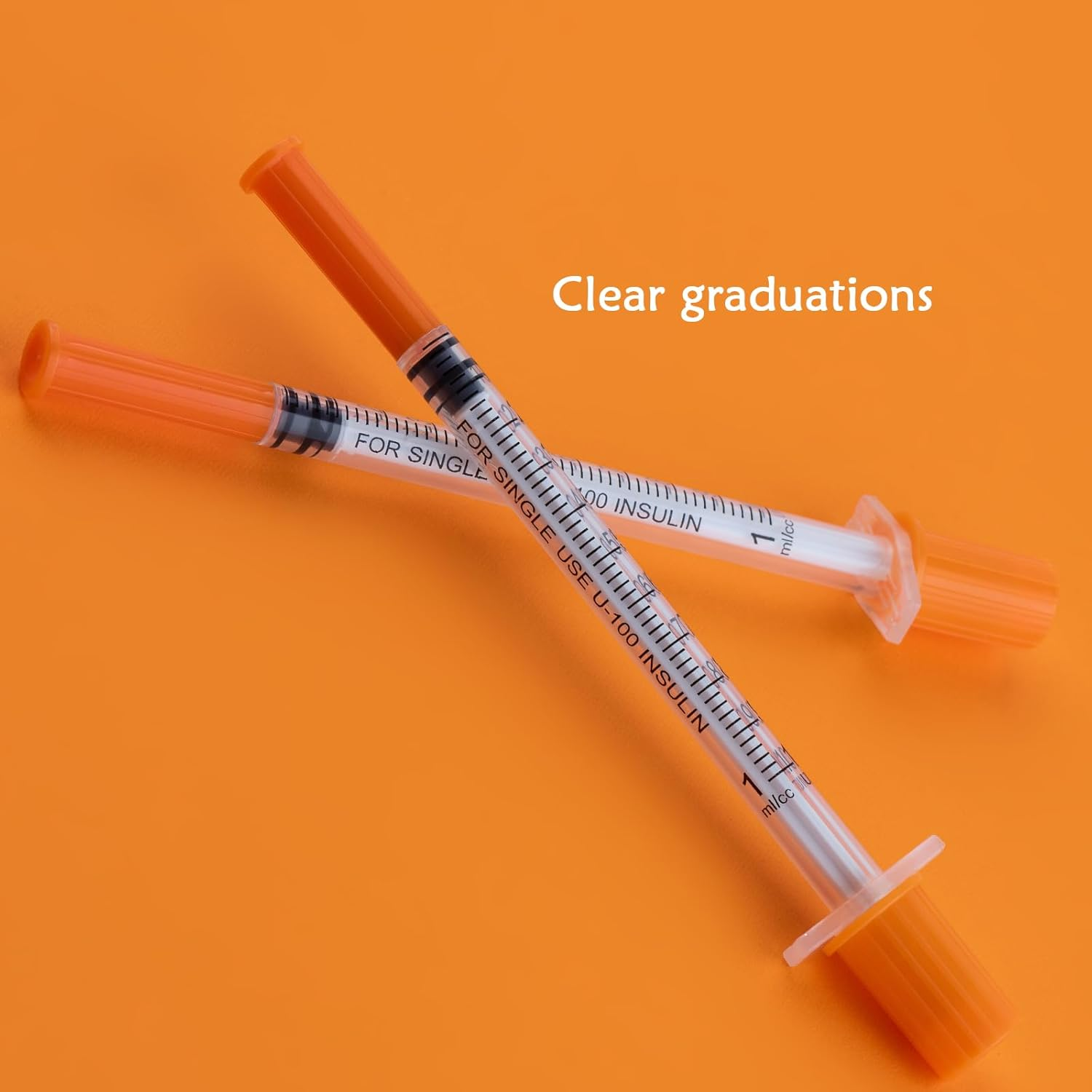 20Pcs/Pack 1Ml/Cc Syringe with 30G (8Mm) Needle, Lab Supplies, Individually Wrapped image number 5