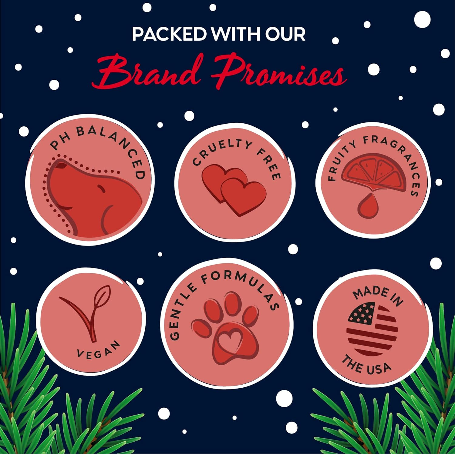 Pet Head Festive Dog Shampoo and Spray Set | Roasted Chestnut with Cinnamon Scent |Christmas Shampoo for Dogs with Sensitive Skin | Vegan | Gentle Formula for Puppies | 300Ml Each image number 6