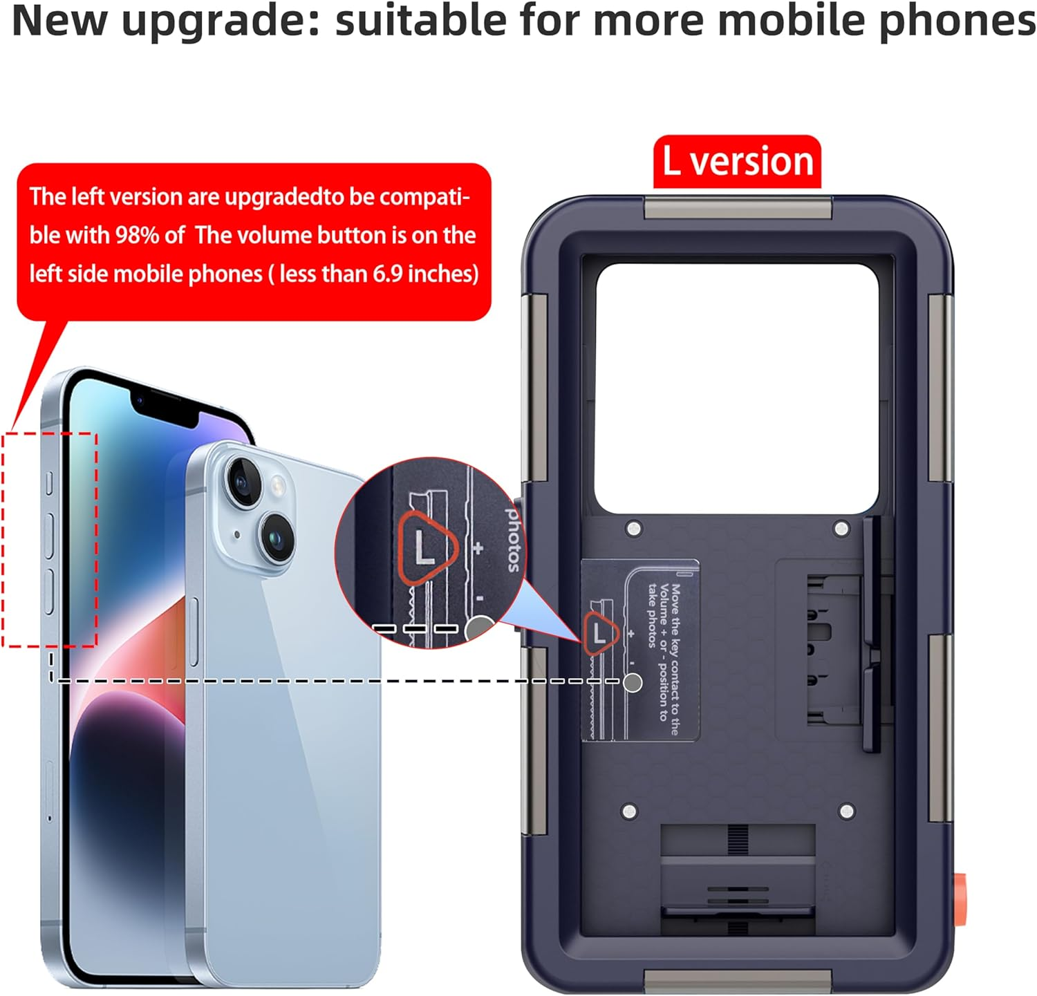 Shellbox Waterproof Mobile Phone Case Underwater Waterproof 15 M Mobile Phone Case Waterproof Swimming Bathing Only for Iphone 16E 16 Pro 16 Pro Max 15 Pro 15 Pro Max 14 plus 14 Pro Max image number 6