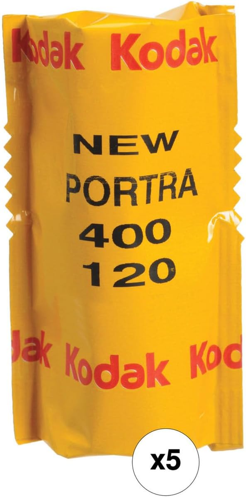 Kodak Professional Portra 400 Color Negative Film (120 Roll Film, 5-Pack) - 8331506 image number 1