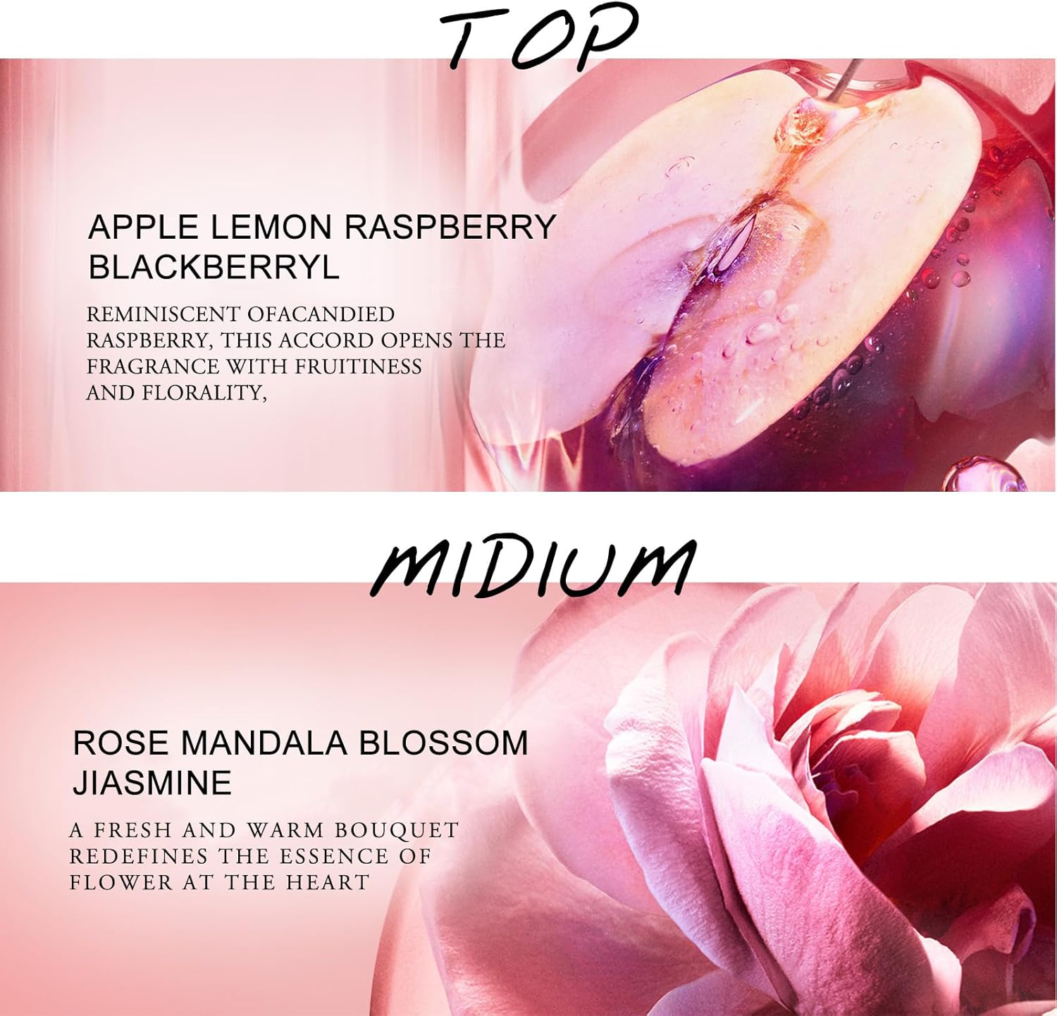 WK JALY Floral Drunk Eau De Parfum Spray, Women'S Perfume, with Notes of Rose, Sandalwood, Long Lasting Fruity Fragrance, 100Ml image number 6