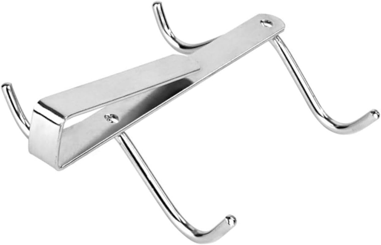 NAMOARLY 1Pc Stainless Steel Cup Stand Punch Storage Rack Compact Hanging Shelf for Coffee Cups and Small Items Home Cup Organizer under Cabinet image number 4