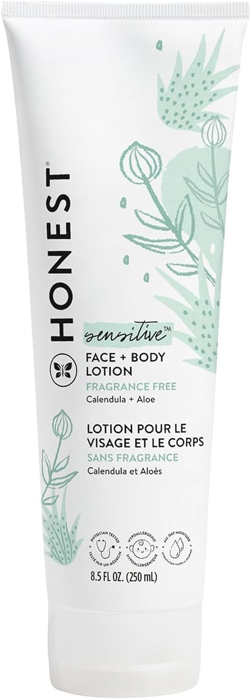 The Honest Company Fragrance-Free Face + Body Lotion image number 4