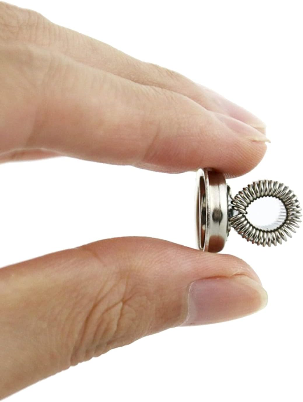 Medsuo 3Pcs Strong Magnetic Single Pen Holders Organizer Clips with Adjustable Spring Loop Fit for Any Size Pens Removable Push Pins on Refrigerator, Whiteboard, Erase Board and Bulletion Board